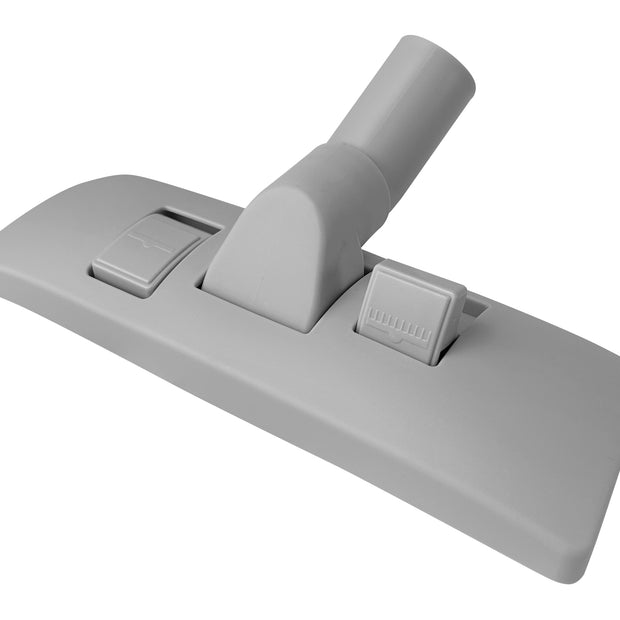 Carpet and Floor Brush - 10.5" (26.6 cm) - 1 1/4" (32 mm) dia - Plastic Plate - Grey