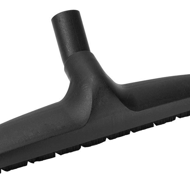 Floor Brush - For Johnny Vac Vacuum SILENZIO - HYDROGEN -  MIELE - 12" (30.4 cm) - (35 mm) dia - Horsehair - with Wheels - Black