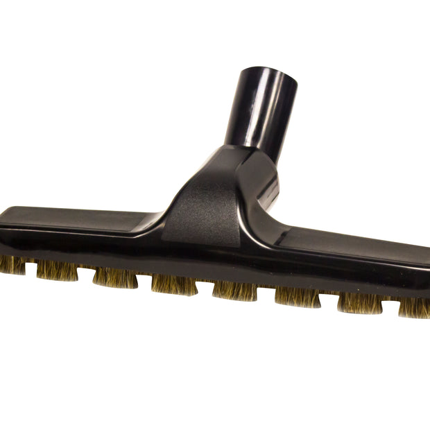 Floor Brush - 10" (25.4 cm) Cleaning Path - 1 Â¼ " (31.75 mm) dia - Fits All - Black
