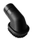 Dusting brush with nylon bristles - Round - Black - 1Â¼