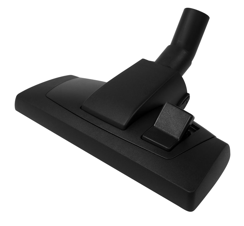 High Quality Carpet and Floor Brush - 11" (27.9 cm) - 1 1/4" (32 mm) dia - with Pedal - Black