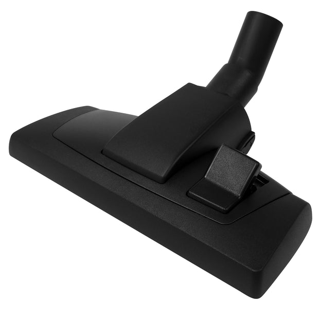 High Quality Carpet and Floor Brush - 11" (27.9 cm) - 1 1/4" (32 mm) dia - with Pedal - Black