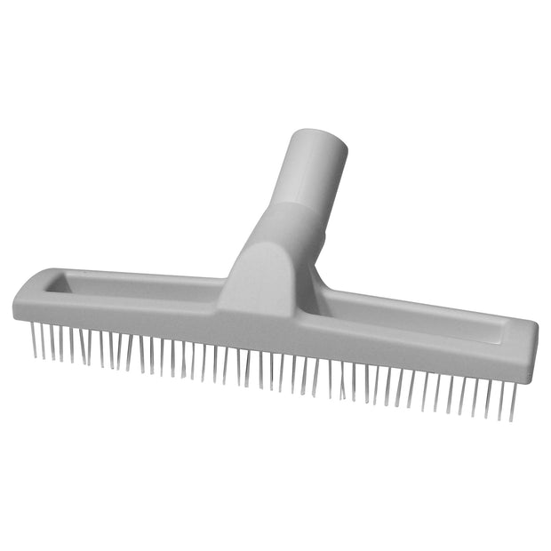 Brush for Long Hair Carpet / Rake Tool - Width of 12" (30.5 cm) - 1 1/4" (31.75 cm) dia - Grey - Wessel Werk  99.1*047-865