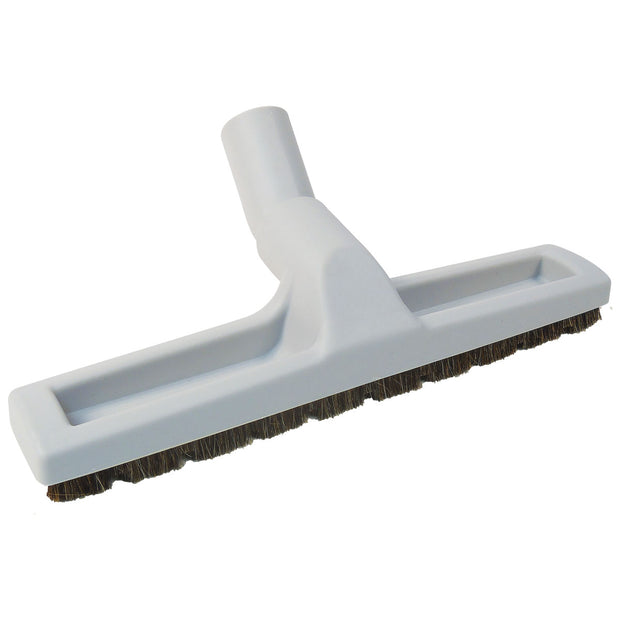 Floor Brush - 12" (30.4 cm) - 1 1/4" (32 mm) dia - with Wheels - Grey