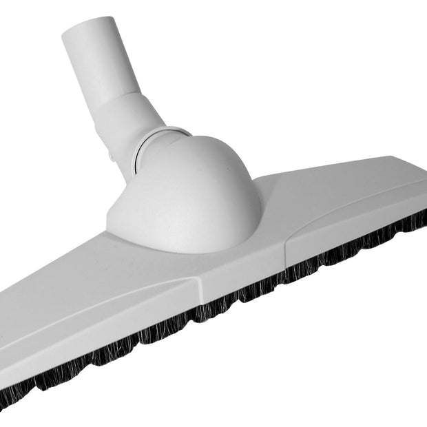 Floor Brush - 13" (33 cm) Width - 1 Â¼" (31.75 mm) - Double Swivel - Grey - Wessel Werk 13.9 051-302