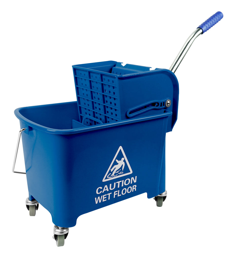 Side Press Wringer Bucket Combo - 5 gal (21 L) - Blue