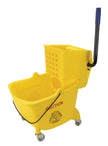 Sidepress Wringer Bucket Combo - 6,8 gal (26 L) - Yellow