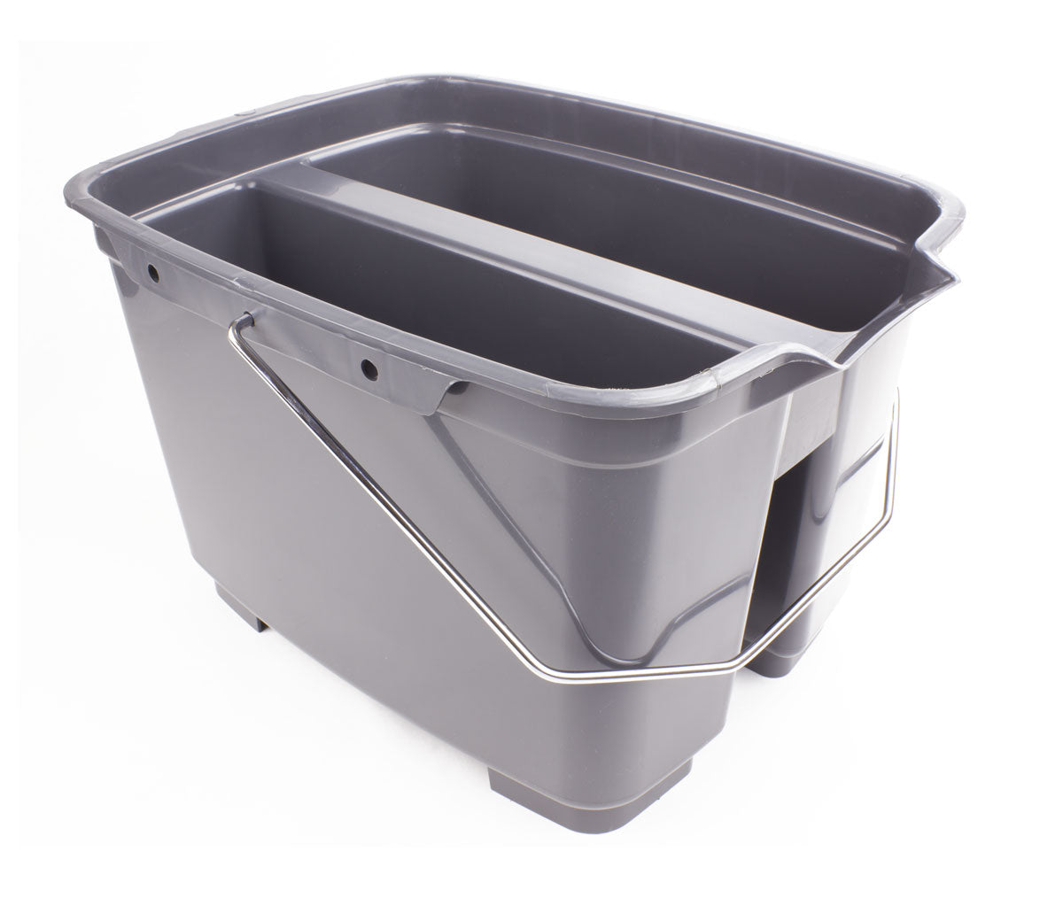 Double Pail Bucket - 2.2 gal (10 L) - Grey