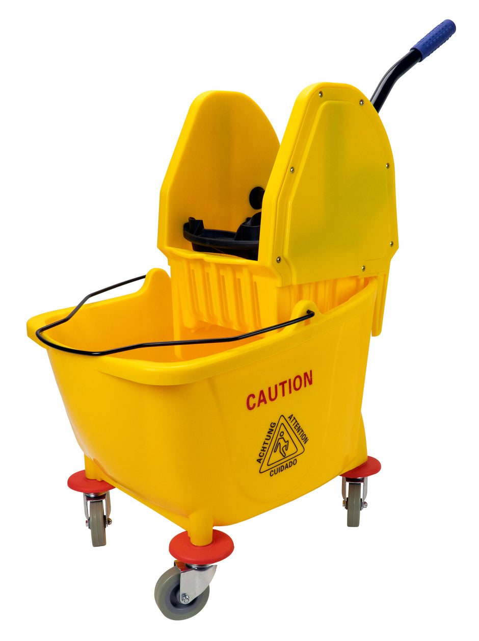 Downpress Wringer Bucket Combo - 8 gal (32 L) - Yellow