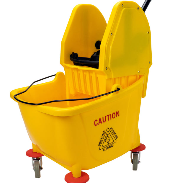 Downpress Wringer Bucket Combo - 9 gal (36 L) - Yellow