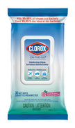 Disinfecting Wipes - Clorox On-The-Go - Fresh Meadow - 30 Wipes per Dispenser - Products for use against coronavirus (COVID-19)