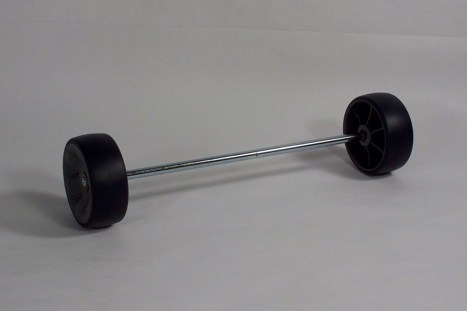 REAR WHEELS AND SHAFT ASSEMBLY - COM01