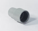 1Â½ SWIVELLING HOSE END CUFF - GREY