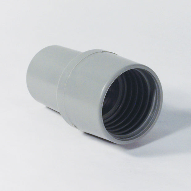 1Â½ SWIVELLING HOSE END CUFF - GREY