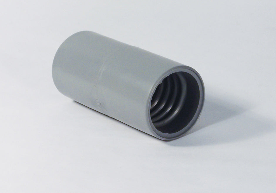 1Â¼ REINFORCED HOSE END CUFF - 1Â½" ACCESSORIES - GREY