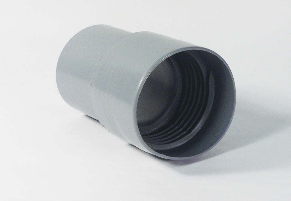 2Â½ CRUSHPROOF HOSE END CUFF - GREY