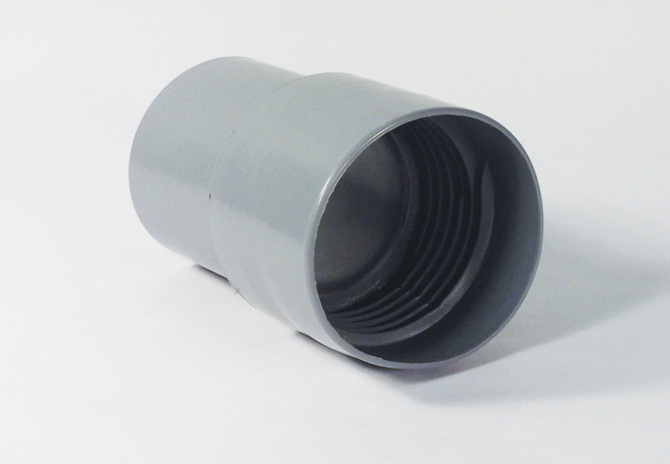 2Â½ CRUSHPROOF HOSE END CUFF - GREY