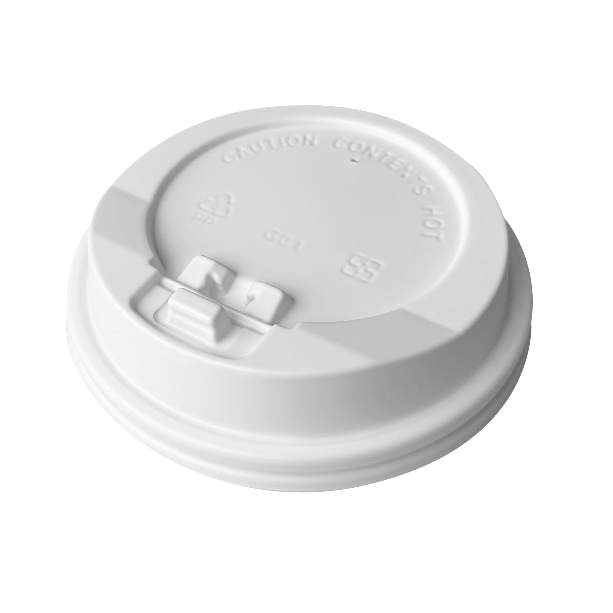 Plastic Lids for Paper Cups - For 10, 12, 16, 20 & 24 oz - 20 packs of 50 (box of 1000)