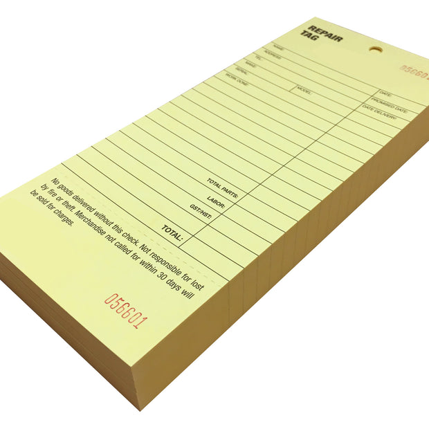 Repair Tags - Pkg/100