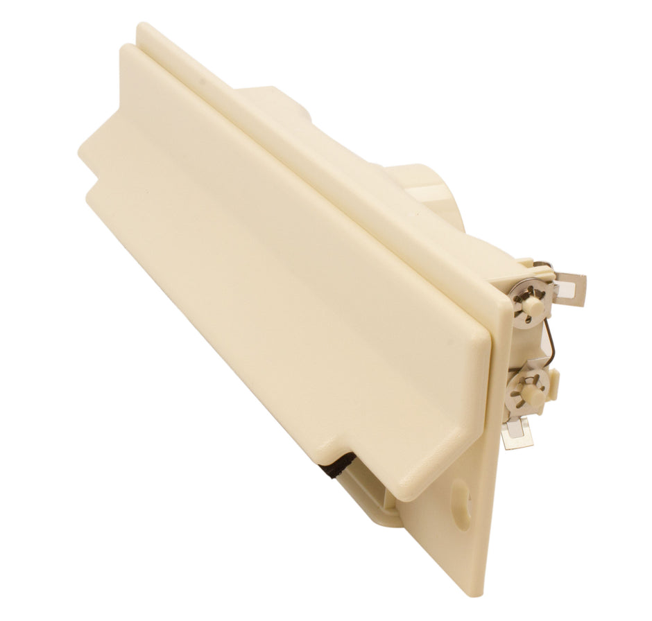 Sweep Inlet Valve for Central Vacuum (Crumbs Collector) - Almond - Cansweep 845620A