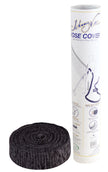 Cover for 35' (10 m) Hose of Central Vacuum Cleaner - with Nylon Twist-off Straps and the Cardboard Installation Tube - Johnny Vac - Grey