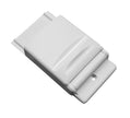 Automatic Dust Pan for Central Vacuum - White - Baseboard Mount
