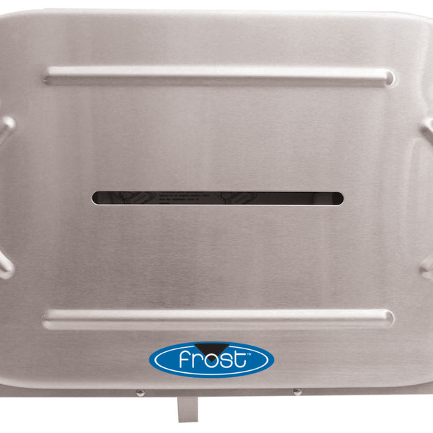 Jumbo Toilet Paper Dispenser - Double Roll - Stainless Steel - Frost