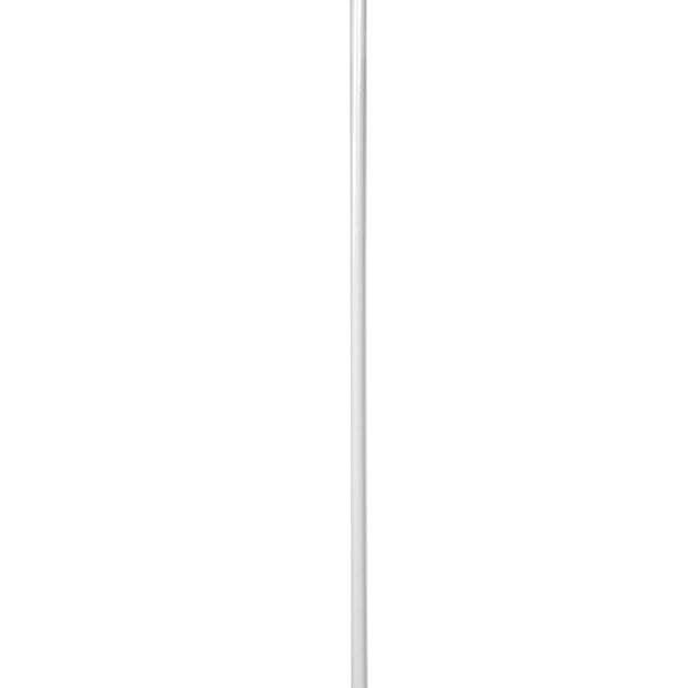 Dust Mop for Dry Floors - with 60'' Handle - 36" (91.4 cm) - White
