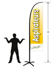 Commercial Banner Kit with Inscription ASPIRATEURS - 33