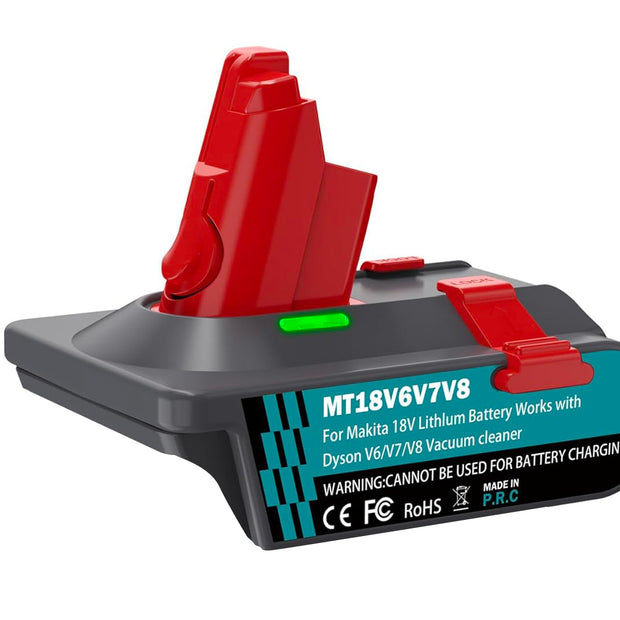 Dyson Adaptor V7 & V8 - To Makita 18 V