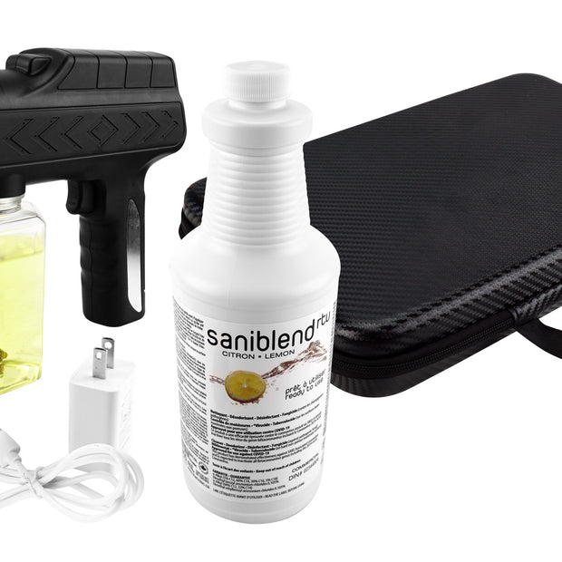 Electrostatic Sprayer - With Cleaner ECO710 - Disinfectant - Sanitizer - With Case - For use against the coronavirus (COVID-19)