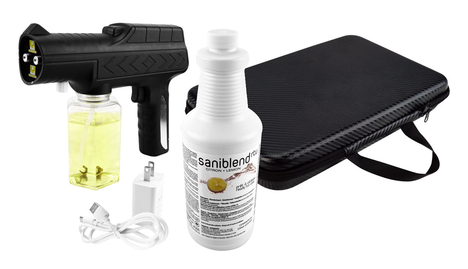 Electrostatic Sprayer - With Cleaner ECO710 - Disinfectant - Sanitizer - With Case - For use against the coronavirus (COVID-19)