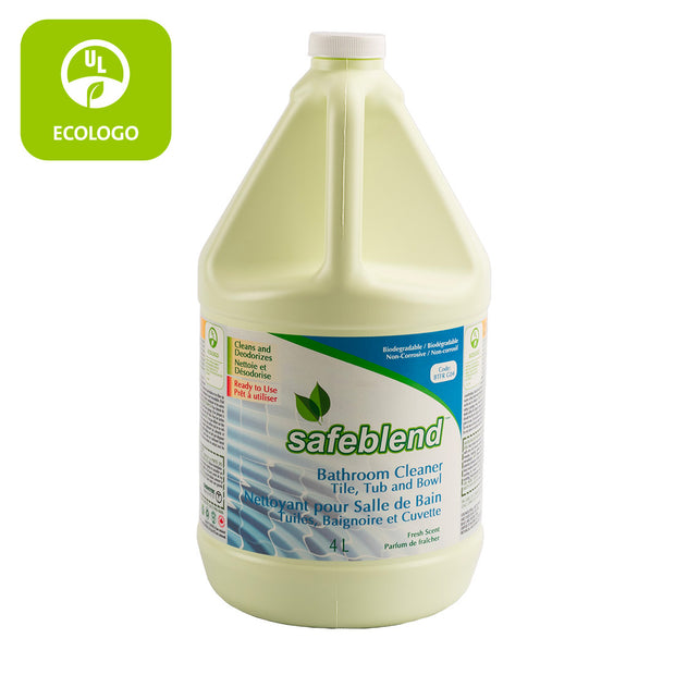 Ecologo Bathroom Cleaner for Tile, Tub, and Bowl - 1.06 gal  (4 L) - Safeblend