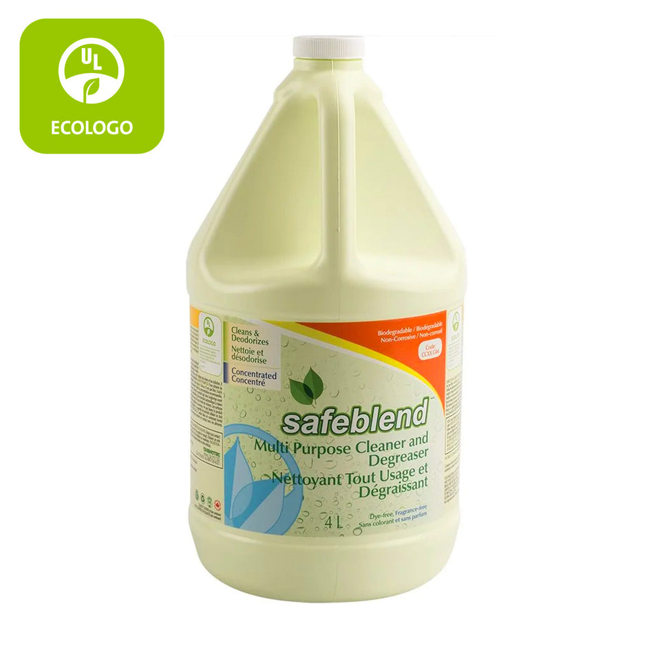 Ecologo Concentrated Cleaner and Degreaser - Tangerine - 1.06 gal (4 L) - Safeblend