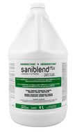 Saniblend RTU- Cleaner - Deodorizer - Disinfectant - Ready to Use - Lemon - 1.06 gal (4 L) - Safeblend SRTLGN4 - Disinfectant for use against coronavirus (COVID-19) DIN# 02344904