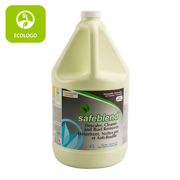 Ecologo Descaler Cleaner and Rust Remover - 1.06 gal (4 L) - Safeblend