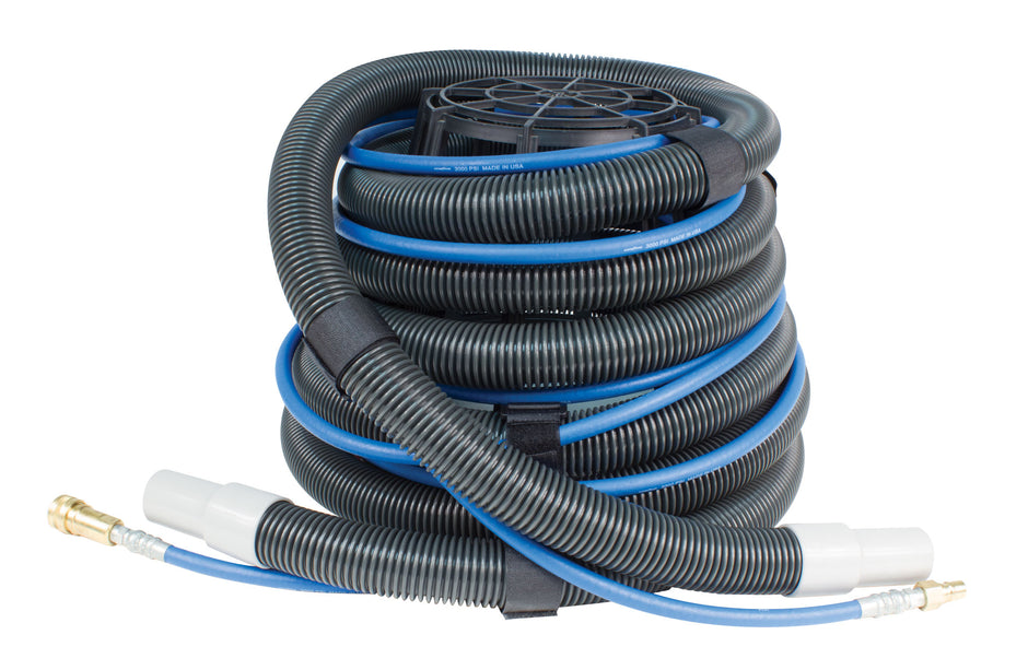 Hose Assembly - 1 Â½"  dia X 25' - High Pressure - Blue Edic 2540AC-HP - up to 3000psi