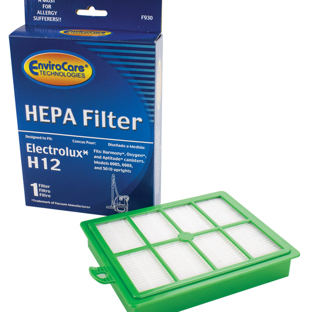 Washable HEPA Filter -H12 for Eureka/ Oxygene/ Harmony Vacuum and Upright Vacuum 6985, 6988 and 5010 - F930