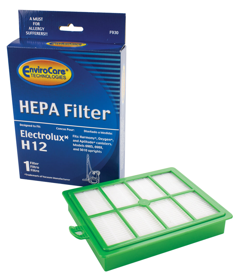 Washable HEPA Filter -H12 for Eureka/ Oxygene/ Harmony Vacuum and Upright Vacuum 6985, 6988 and 5010 - F930