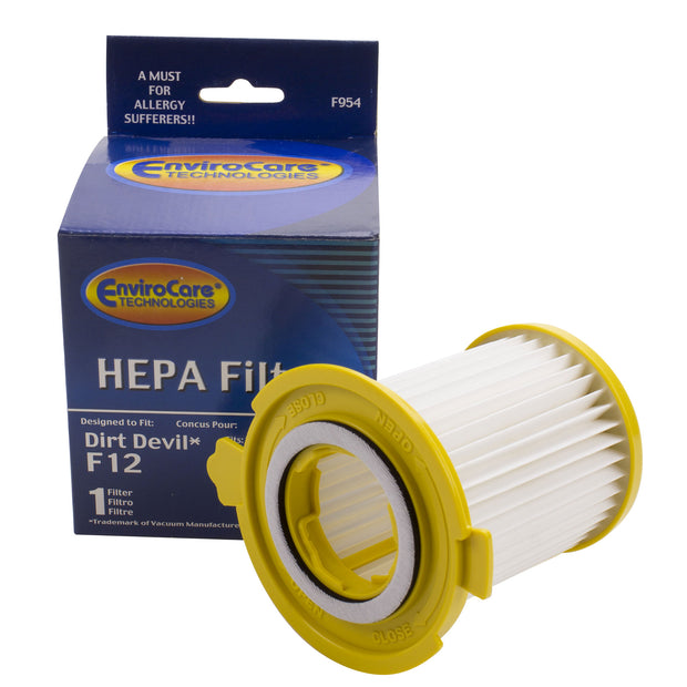 Cartridge HEPA Filter for Royal Dirt Devil Canister Vacuum Type F12