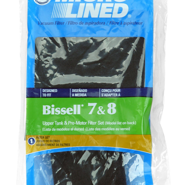 Foam Filter Set - Bissell Style 7 and 8 - 203-1192