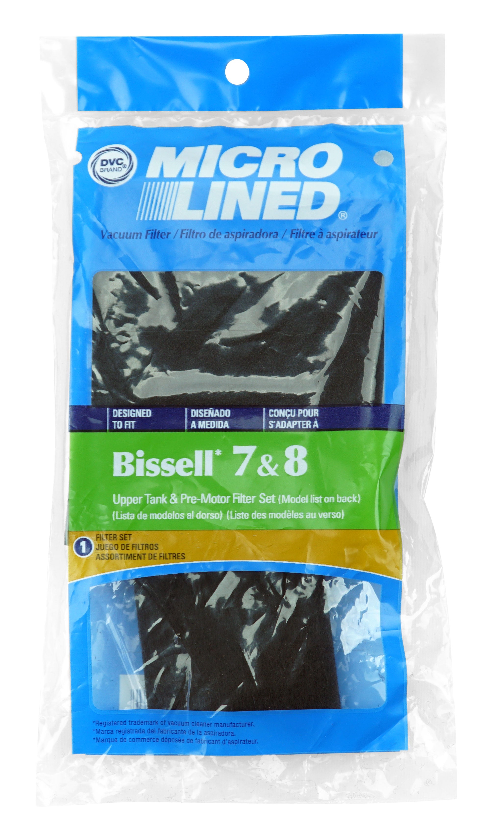Foam Filter Set - Bissell Style 7 and 8 - 203-1192