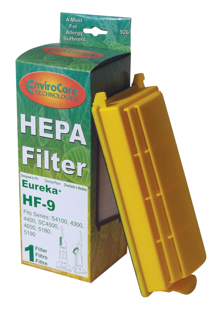Complete Hepa Filter HF9 for Eureka Upright Vacuum Series S4100, 4300, 4400, SC4500, 4600, 5180, 5790 - 60285C - SC4570