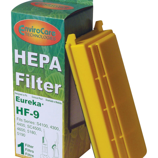 Complete Hepa Filter HF9 for Eureka Upright Vacuum Series S4100, 4300, 4400, SC4500, 4600, 5180, 5790 - 60285C - SC4570