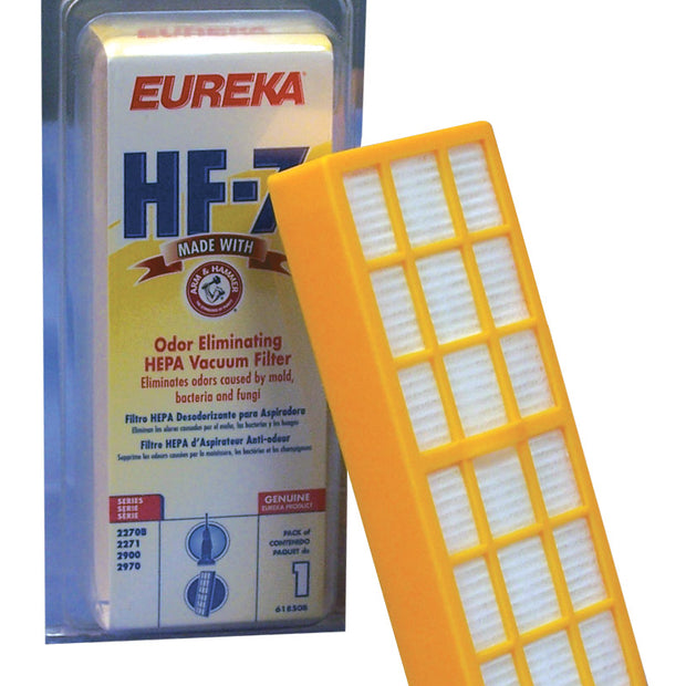 Odor Eliminator HEPA Filter HF7 - HF-7 - for Eureka Upright Vacuum Series 2270B, 2271, 2900, 2970 - 61850D