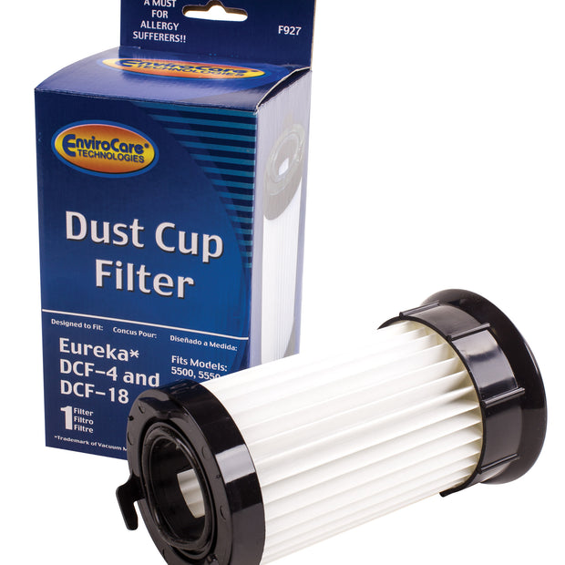 Dust Cup Filter Type DCF-4 and DCF-18 for Eureka Upright Vacuum 5500 et 5550 - 63073-2