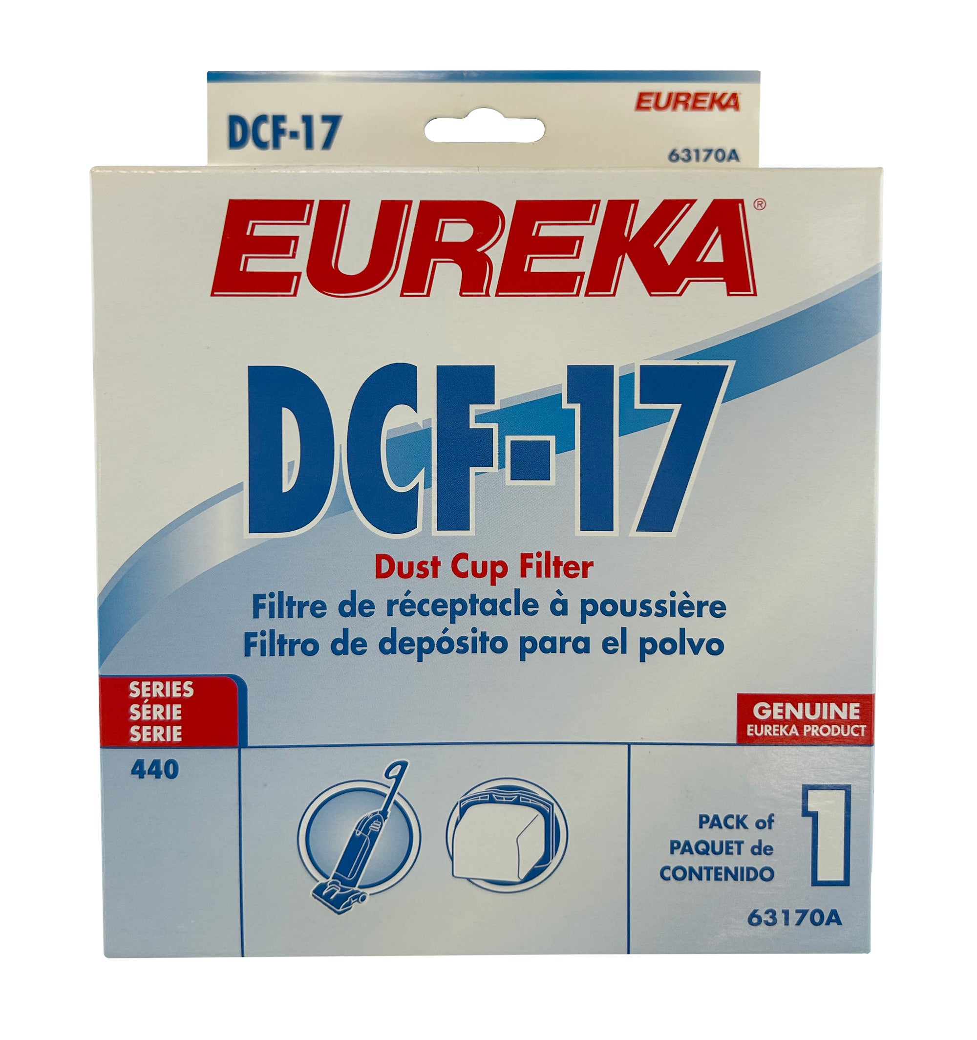 Eureka Filter - DCF-17 - Pack of 1