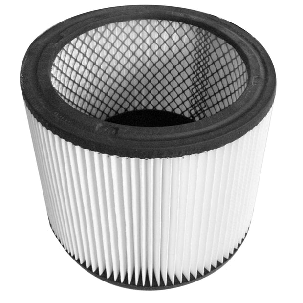 Washable Cartridge Filter for Wet & Dry Shop Vac Vacuum - Height 6 Â½" - Width 7 5/16" - Center Hole  6"