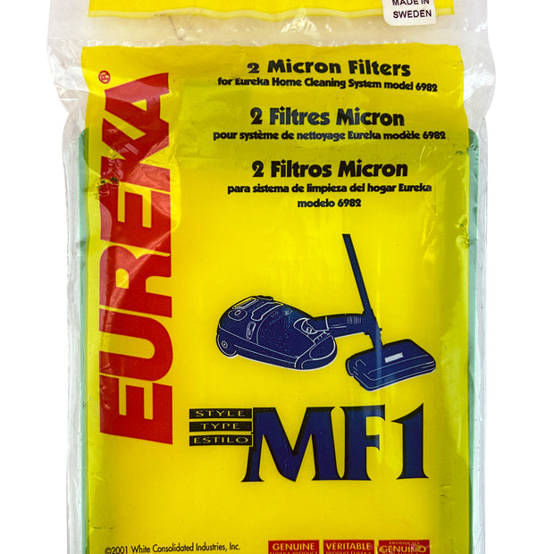 Eureka Micron Filter - MF1- Pack of 2 - 61690