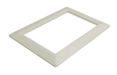 Inlet Plate Trim for Central Vacuum - Ivory - Canplas 791600
